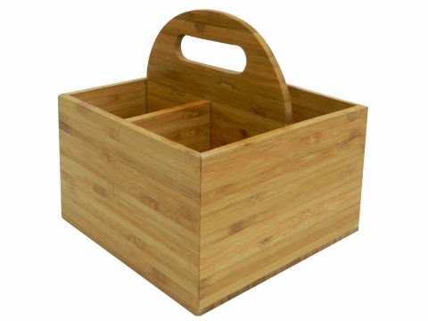 Vietnam bamboo flatware caddy